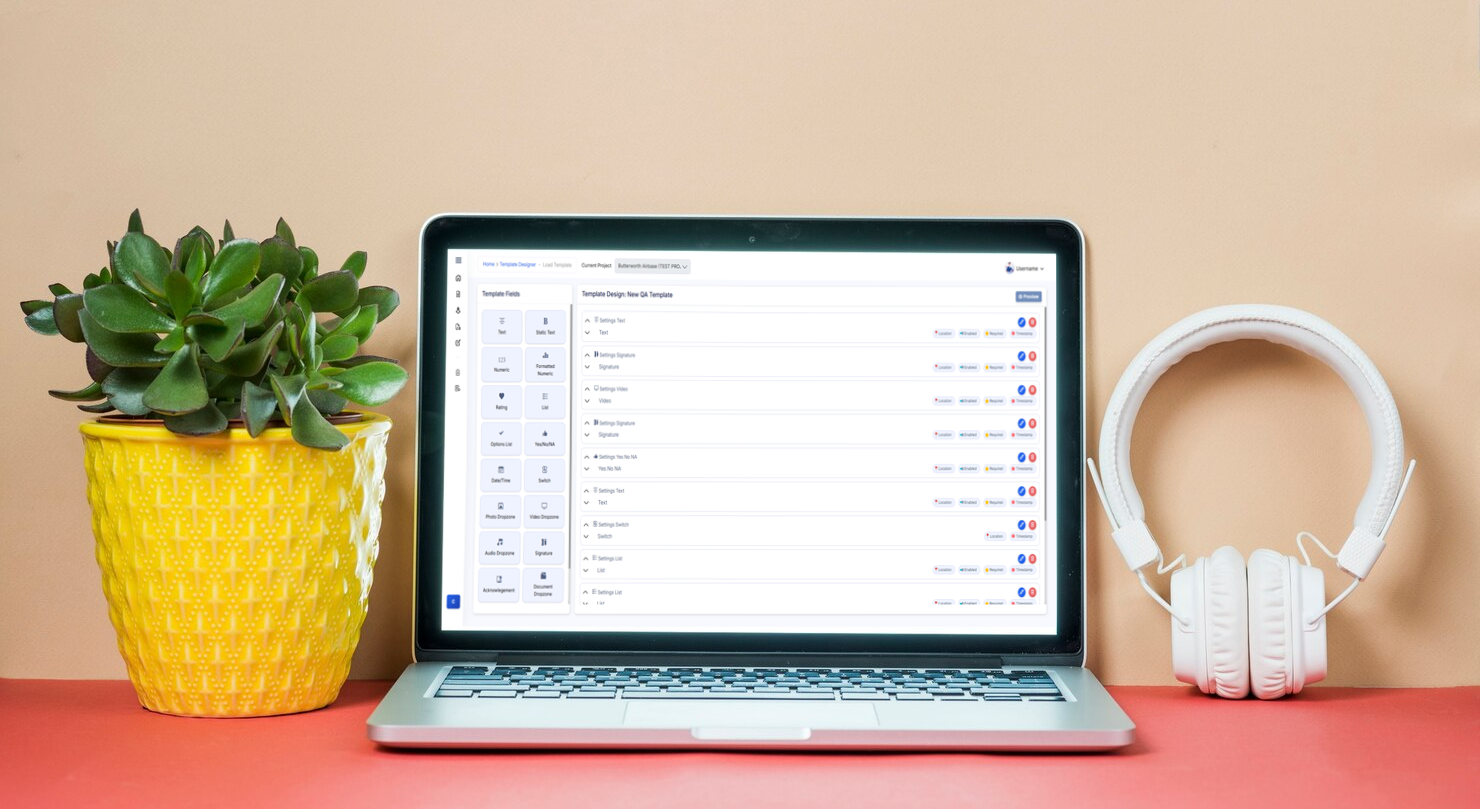 Oriyent Template Designer and Management Interface